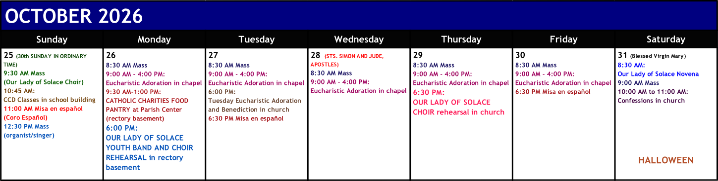 Calendar